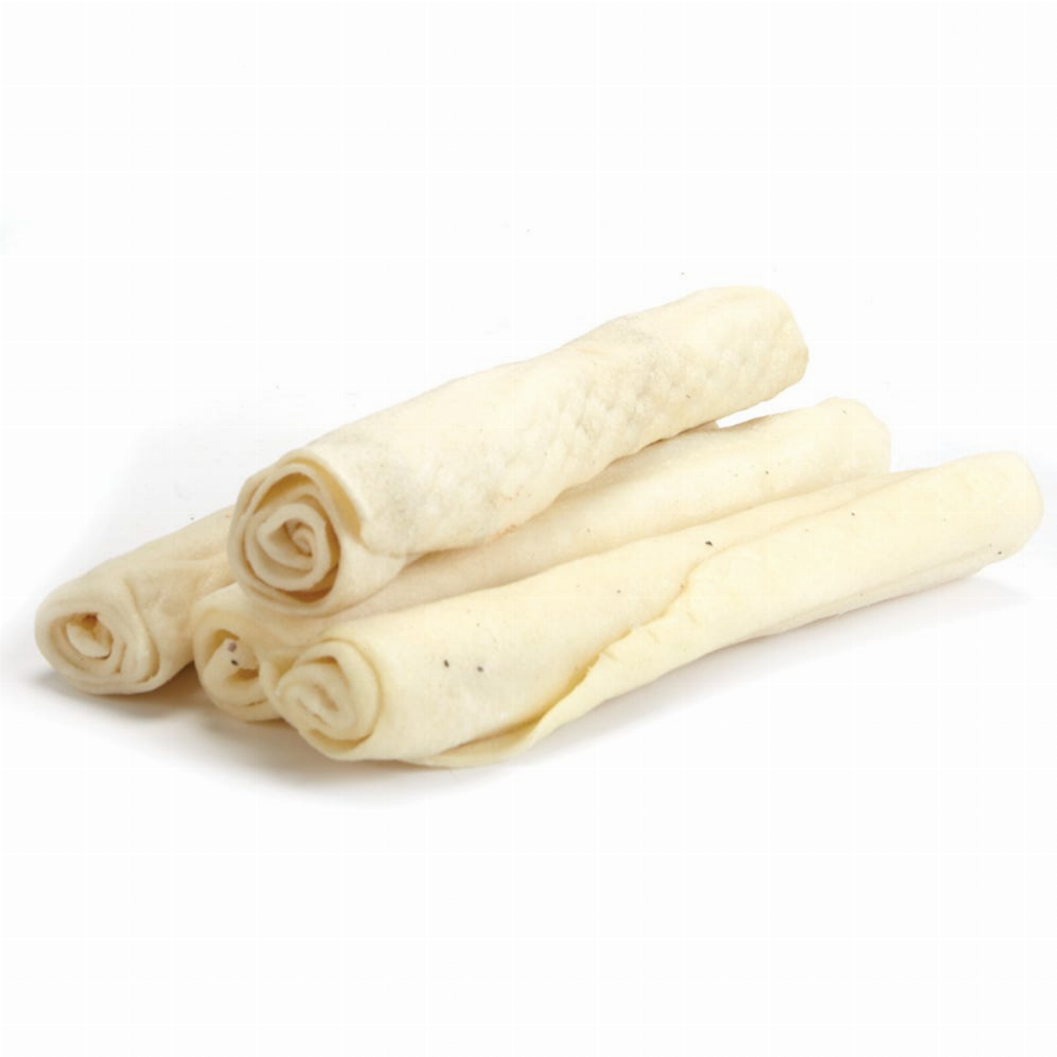 Pet Edge Natural Rawhide Dog Chews – 8-9 Inch USA Hides, 4 Pack