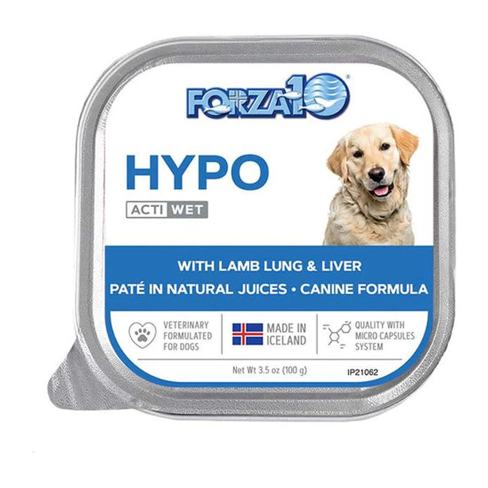 Forza10 Actiwet Hypoallergenic Dog Food – Salmon & Lamb Wet Food – 32 Pk