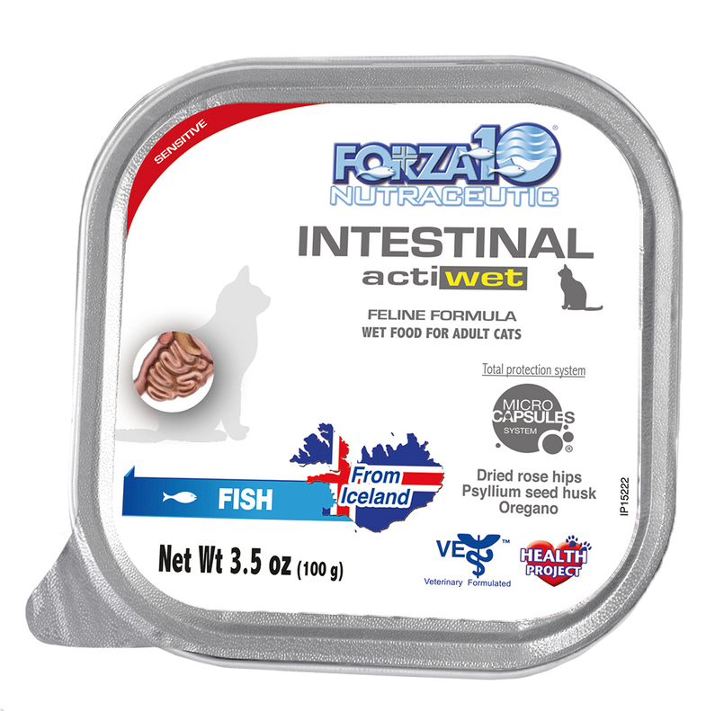 Forza10 Actiwet Intestinal Support Icelandic Fish Wet Cat Food - 32 Pack