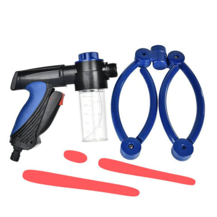 AquaHalo │ 360° Dog Washer Ring with Adjustable Spray System
