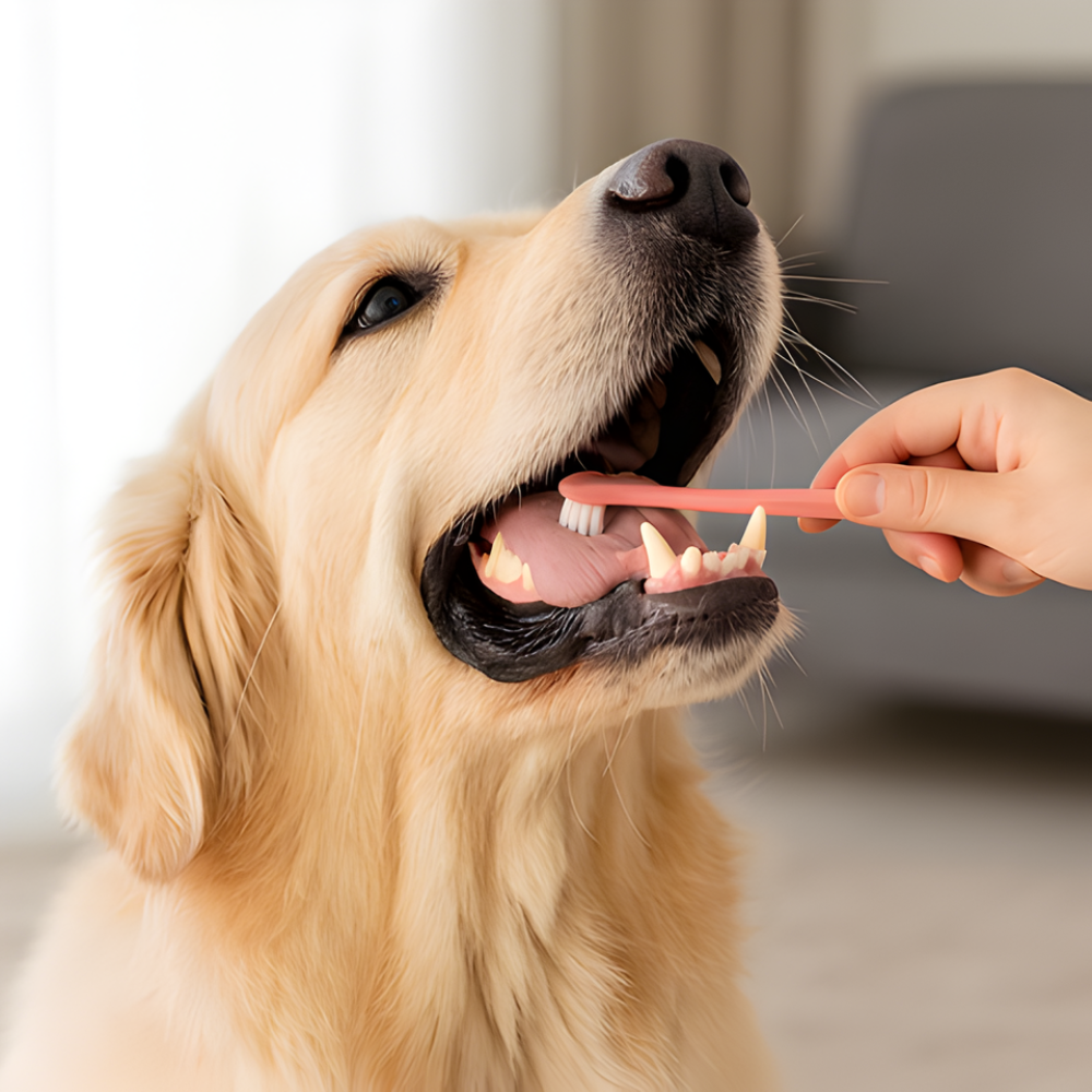 CleanCurve │ 360 Dog Toothbrush (3-Pack)