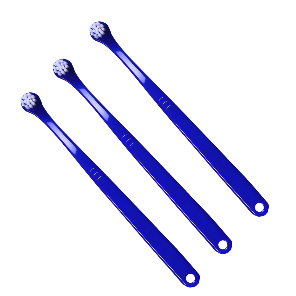 CleanCurve │ 360 Dog Toothbrush (3-Pack)
