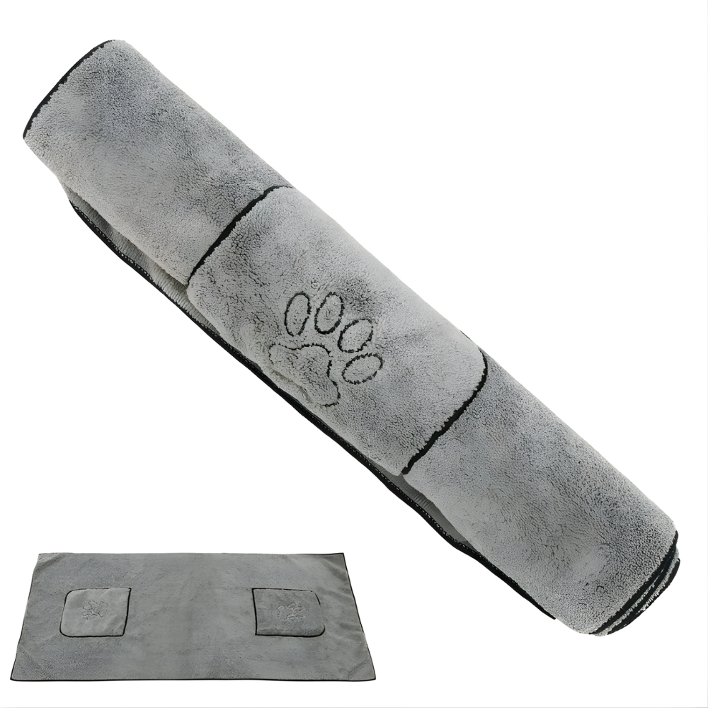 DryNest │ Hands In Dog Drying Towel