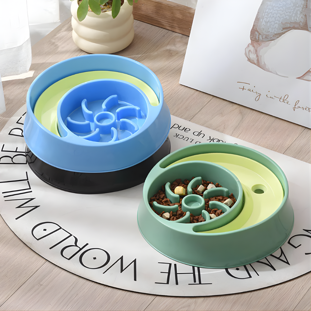 FlowFeast │ Slow Feeding Dog Bowl