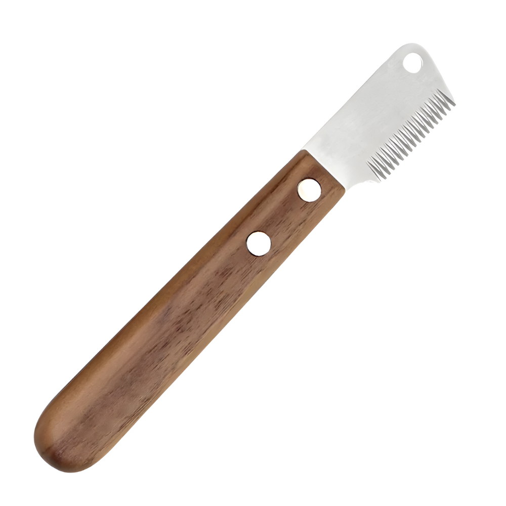 FurEdge │ Premium Pet Deshedding Grooming Comb