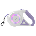LumaTrail │ Retractable Dog Leash for Night Visibility