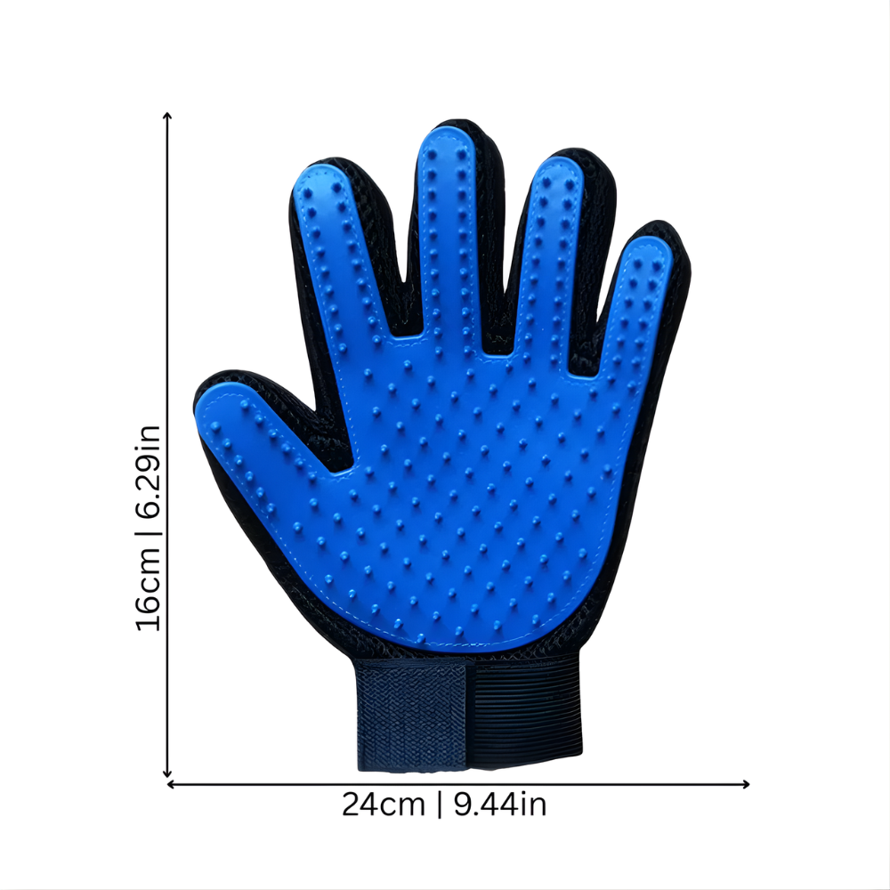 PawSweep │ Grooming and Massage Glove for Dogs
