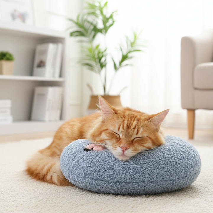 SnuggleRest │ Calming Pet Pillow for cats