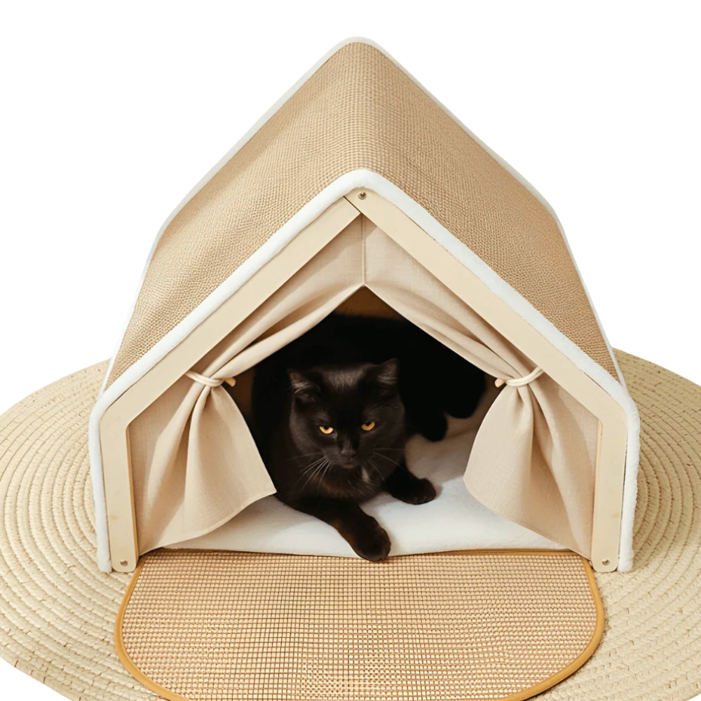 HomiNest | Cat Tent with Scratching Roof